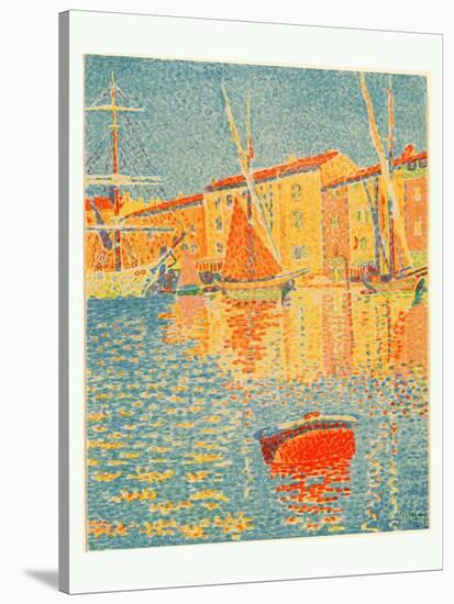 The Buoy (La Bouee), 1894-Paul Signac-Stretched Canvas