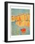 The Buoy (La Bouee), 1894-Paul Signac-Framed Giclee Print