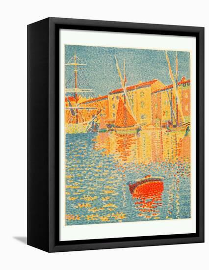 The Buoy (La Bouee), 1894-Paul Signac-Framed Stretched Canvas