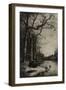 The Burbanche Marsh (Large Plate), C.1870 (Etching)-Adolphe Appian-Framed Giclee Print