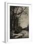 The Burbanche Marsh (Large Plate), C.1870 (Etching)-Adolphe Appian-Framed Giclee Print