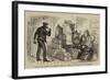 The Burden of Man's Existence; Or, Ladies' Luggage-null-Framed Giclee Print