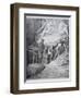 The Burden of Pride, from 'The Divine Comedy' (Purgatorio) by Dante Alighieri (1265-1321)…-Gustave Doré-Framed Giclee Print