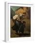 The Burden-Honore Daumier-Framed Giclee Print