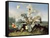 The Burdock Bush-Otto Marseus Van Schrieck-Framed Stretched Canvas