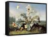 The Burdock Bush-Otto Marseus Van Schrieck-Framed Stretched Canvas