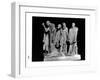 The Burghers of Calais, 1889 (Plaster) (B/W Photo)-Auguste Rodin-Framed Giclee Print