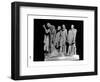 The Burghers of Calais, 1889 (Plaster) (B/W Photo)-Auguste Rodin-Framed Premium Giclee Print