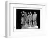 The Burghers of Calais, 1889 (Plaster) (B/W Photo)-Auguste Rodin-Framed Premium Giclee Print