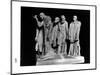 The Burghers of Calais, 1889 (Plaster) (B/W Photo)-Auguste Rodin-Mounted Giclee Print