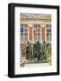 The Burghers of Calais by Rodin, Calais, Pas De Calais, France-Walter Bibikow-Framed Photographic Print