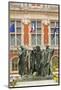 The Burghers of Calais by Rodin, Calais, Pas De Calais, France-Walter Bibikow-Mounted Photographic Print