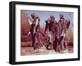 The Burghers of Calais-Auguste Rodin-Framed Giclee Print