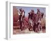 The Burghers of Calais-Auguste Rodin-Framed Giclee Print