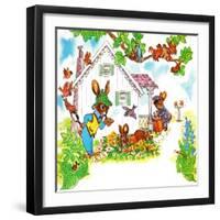 The Burglar - Jack & Jill-Peggie Geiszel-Framed Giclee Print