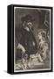 The Burgomaster and His Daughter-Sir John Gilbert-Framed Stretched Canvas