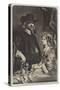 The Burgomaster and His Daughter-Sir John Gilbert-Stretched Canvas