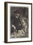 The Burgomaster and His Daughter-Sir John Gilbert-Framed Giclee Print