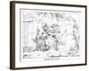 The Burgomaster of Cologne-Alfred Rethel-Framed Giclee Print