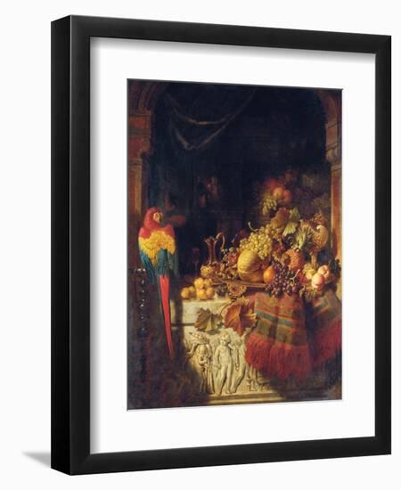 The Burgomaster's Dessert, 1860-George Lance-Framed Premium Giclee Print