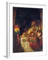 The Burgomaster's Dessert, 1860-George Lance-Framed Giclee Print