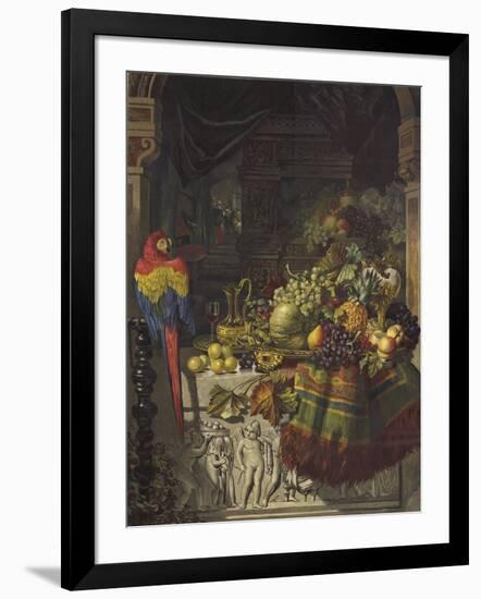 The Burgomaster's Dessert-George Lance-Framed Giclee Print