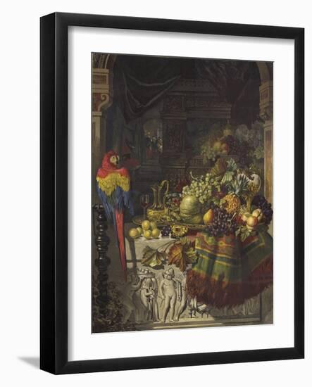 The Burgomaster's Dessert-George Lance-Framed Giclee Print