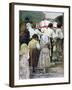 The Burial of a Child, Italy-Luigi Nono-Framed Giclee Print