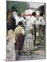 The Burial of a Child, Italy-Luigi Nono-Mounted Giclee Print