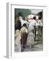 The Burial of a Child, Italy-Luigi Nono-Framed Giclee Print