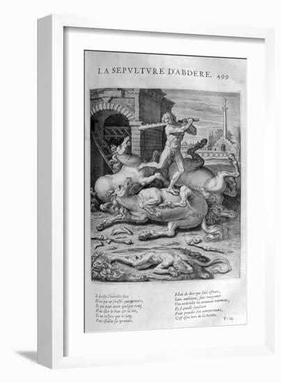 The Burial of Abdère, 1615-Leonard Gaultier-Framed Giclee Print