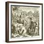 The Burial of Alaric-null-Framed Giclee Print
