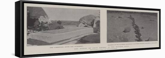 The Burial of Cecil Rhodes in the Matoppo Hills-null-Framed Stretched Canvas