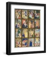 The Burial of Christ, from the 'Stein Quadriptych'-Simon Bening-Framed Giclee Print