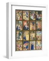 The Burial of Christ, from the 'Stein Quadriptych'-Simon Bening-Framed Giclee Print