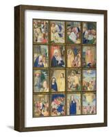 The Burial of Christ, from the 'Stein Quadriptych'-Simon Bening-Framed Giclee Print