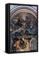 The Burial of Count Orgaz' (Detail), 1586-1588-El Greco-Framed Stretched Canvas