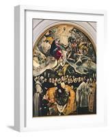 The Burial of Count Orgaz, from a Legend of 1323, 1586-88-El Greco-Framed Giclee Print