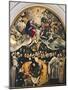 The Burial of Count Orgaz, from a Legend of 1323, 1586-88-El Greco-Mounted Giclee Print