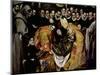 The Burial of Count Orgaz, from a Legend of 1323, Detail of a Young Page, St. Etienne, 1586-88-El Greco-Mounted Giclee Print