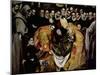 The Burial of Count Orgaz, from a Legend of 1323, Detail of a Young Page, St. Etienne, 1586-88-El Greco-Mounted Giclee Print