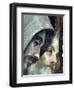The Burial of Count Orgaz, from a Legend of 1323, Detail of the Franciscans, 1586-88-El Greco-Framed Giclee Print