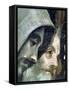 The Burial of Count Orgaz, from a Legend of 1323, Detail of the Franciscans, 1586-88-El Greco-Framed Stretched Canvas