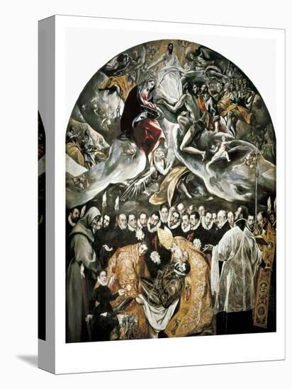 The Burial of Count Orgaz-El Greco-Stretched Canvas