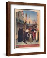 'The Burial of Etienne Chevalier', c1455, (1939)-Jean Fouquet-Framed Giclee Print