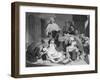 The Burial of Harold at Waltham Abbey, (C184)-Frederick Richard Pickersgill-Framed Giclee Print