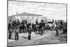 The Burial of Lord Raglan Near Sevasopol, 1855-William Simpson-Mounted Giclee Print