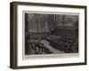 The Burial of Mr Rhodes, the Memorial Service in St Paul's-Frederic De Haenen-Framed Giclee Print