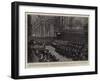 The Burial of Mr Rhodes, the Memorial Service in St Paul's-Frederic De Haenen-Framed Giclee Print