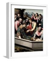 The Burial of Saint Steven, Ca. 1562-Juan De juanes-Framed Giclee Print